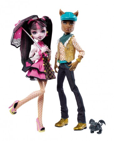 Draculaura et Clawd