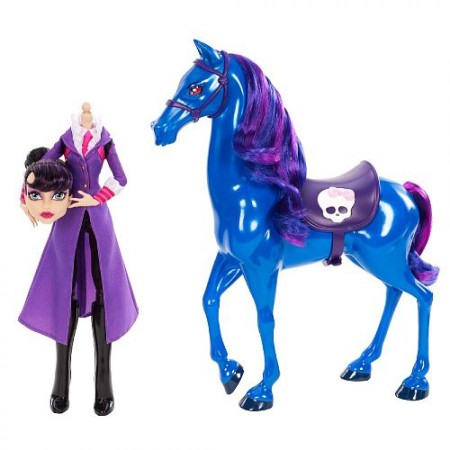 Poupée Doll Headless Bloodgood + Cheval Horse Nightmare